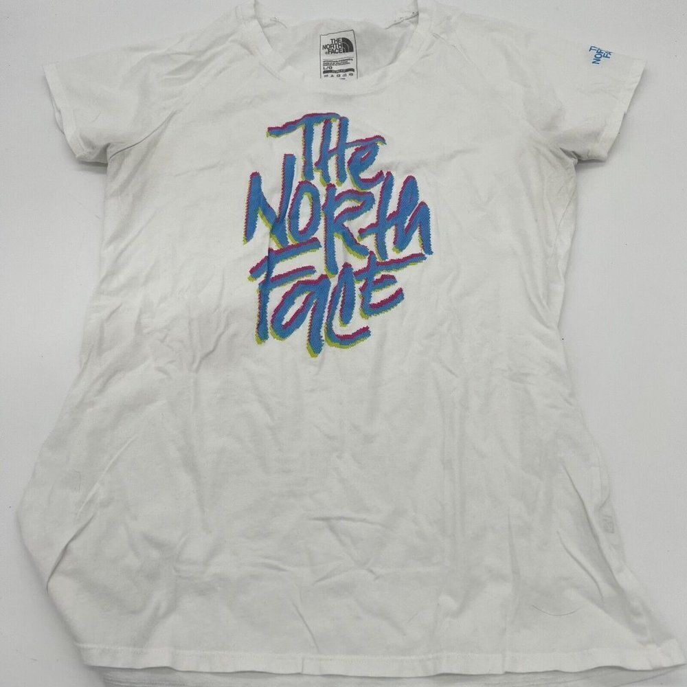 The North Face Shirt Womens Large Short Sleeve Graphic Tee Cotton
